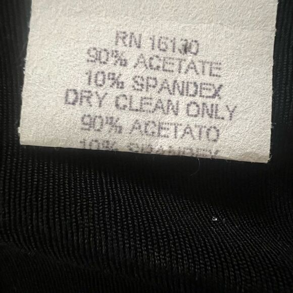 Vintage Paul Harris Design sparkly black maxi dress size 10 whimsigothic moody - Picture 5 of 11